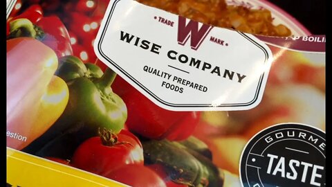 Wise Foods Emergency Food Supply Favorites (Box Kit) from Wise Company preparation and taste test