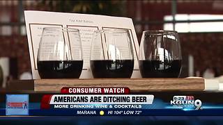 Americans ditch beer for more wine