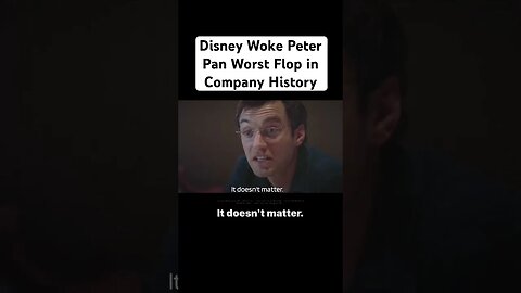 Disney's Woke Peter Pan Is The Worst Flop In Company History #shorts