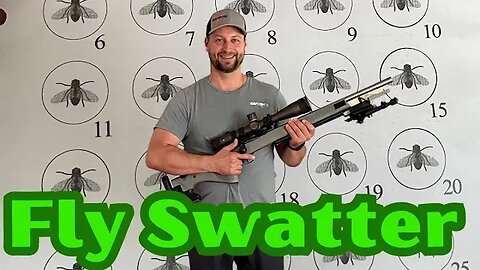 CZ 457 Day At The Range Fly Swatter Challenge 50 Yards IBI Barrel Eley Match Rimfire Call Out