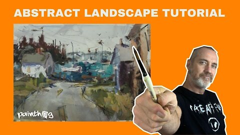 HOW To Paint ABSTRACT Landscapes; MIXED MEDIA Tutorial