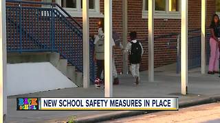 New school safety measures in place