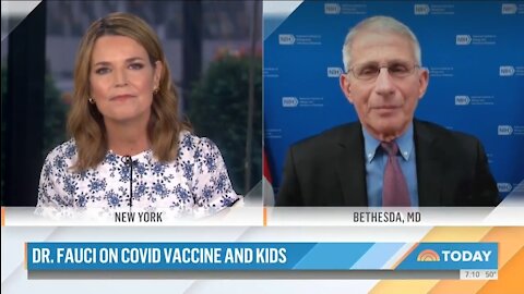 NBC's Savannah Guthrie Challenges Fauci On Kids and Masks