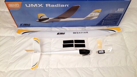 E-Flite UMX Radian BNF with AS3X Technology Unboxing, Maiden Flight, and Review