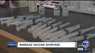 Shingles vaccine shortage leaves Colorado seniors waiting