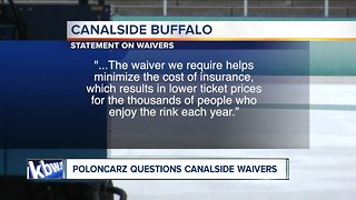Questions over mandatory Canalside Rink waiver