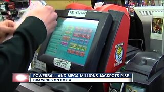 Two big lottery jackpots on the line this week