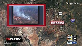 Sycamore Fire has burned 230 acres northwest of Sedona