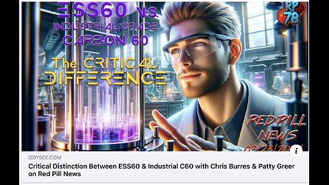 Patty Greer, Chris Burres & Redpill78 discuss the difference between ESS60 & C60