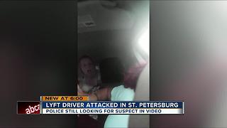 Police search for woman who attacked Lyft driver
