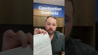 Construction Contracts!