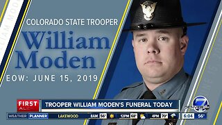 Procession information for CSP Trooper William Moden