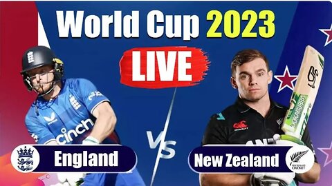 Cricket World Cup Live ENGLAND vs NEW ZEALAND 1st Match