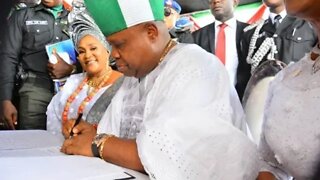 Osun: Adeleke, Deputy Take Oath of Office.