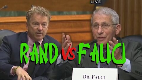 Rand Paul Exposes Dr Fauci's Warcrimes In Sentate Hearing