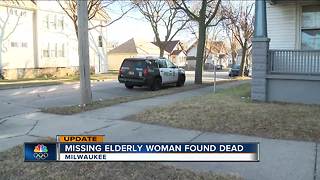 Medical Examiner: Missing 88-year-old Milwaukee woman found dead