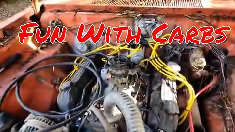 Messing Around with Carburetors. Stephen Hotz Just Drive It! is live!