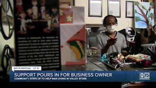Support pours in for Valley business owner