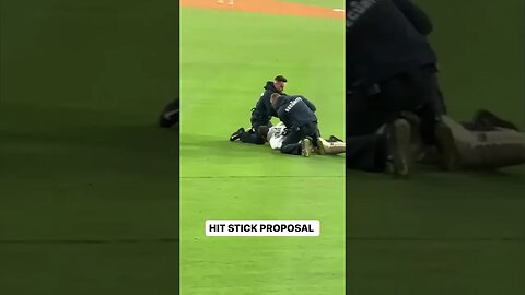 Guy Gets Tackled Trying to Propose to Girlfriend