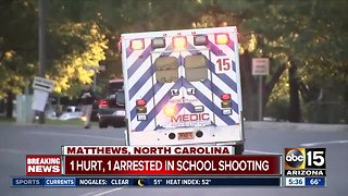 Student shot at North Carolina high school