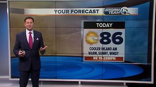 Early Monday morning forecast