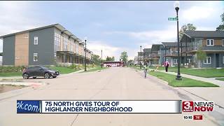 Hundreds in town for 75 North revitalization project