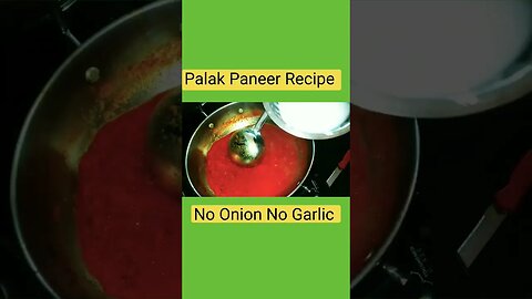 Palak Paneer। #ytshorts #recipe#hacks