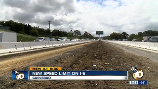 Troopers enforcing new speed limit along stretch of Interstate 5