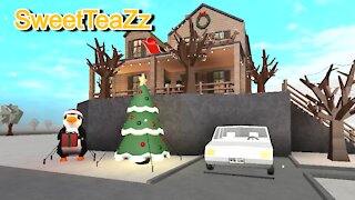 Roblox Bloxburg: Christmas cabin!!!