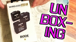 Rode Wireless Go 2 Unboxing (compact lavaliere microphone system)