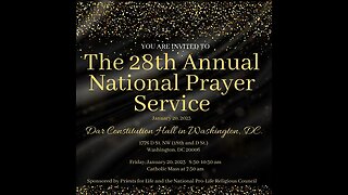 The 28th Annual National Prayer Service