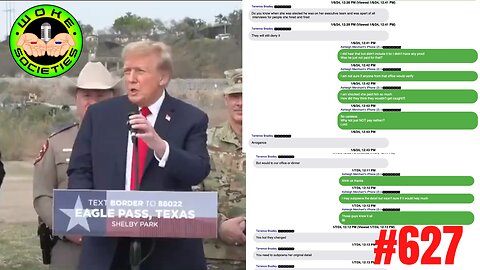 Trump/Biden Visit the Border, Terrance Bradley Texts Sink Fani's Ship