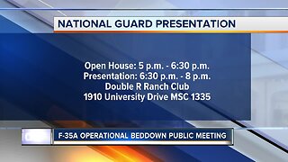 HAPPENING TODAY: F-35A Beddown public meeting