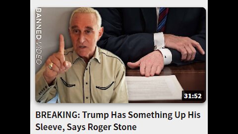 BREAKING: Trump Has Something Up His Sleeve, -Says Roger Stone