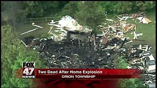 2 dead following fire, explosion at suburban Detroit home