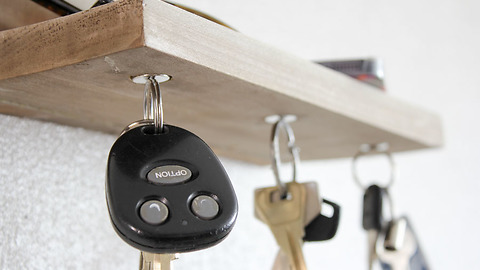 How to Make a Magnetic Key Holder