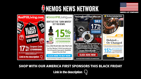 Special Black Friday Announcement From Nemos News Network