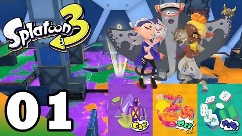 Splatoon 3 Gear,Grub & Fun Splatfest Part 1 - Leveling Up To Ruler [NSW] [With Commentary]