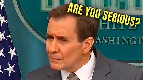 Reporter ACTUALLY ASKED John Kirby this Question 🤦‍♂️
