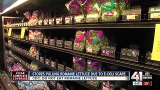Stores pulling romaine lettuce due to E. coli scares