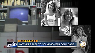 San Diego mother's plea to solve 40-year cold case