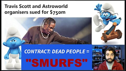POS Travis Scott's ASTROWORLD Contract Refers To Dead Concert-Goers As 'SMURFS' For Secrecy!
