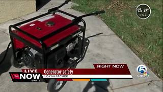 Generator safety tips