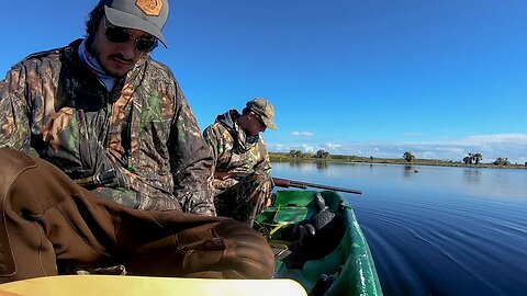 Looking for food on public marsh land in Florida. Catch Clean and Cook