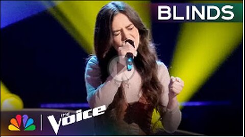 Coaches Fight Over Mara Justine's "Goodbye Yellow Brick Road" by Elton John | Voice Blind Auditions