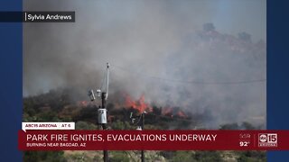 Park Fire ignites, evacuations underway