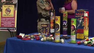 Clark County cracking down on illegal fireworks ahead of Fourth of July