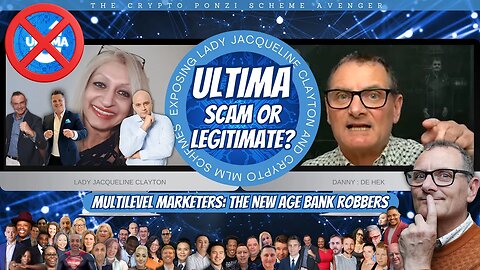 Unmasking 'Ultima': Is it a Scam or Legit? Exposing Lady Jacqueline Clayton and Crypto MLM Schemes