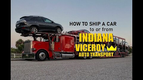 How to Ship a car to or from Indiana