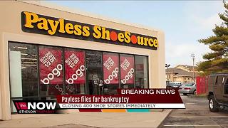 Payless files for bankruptcy